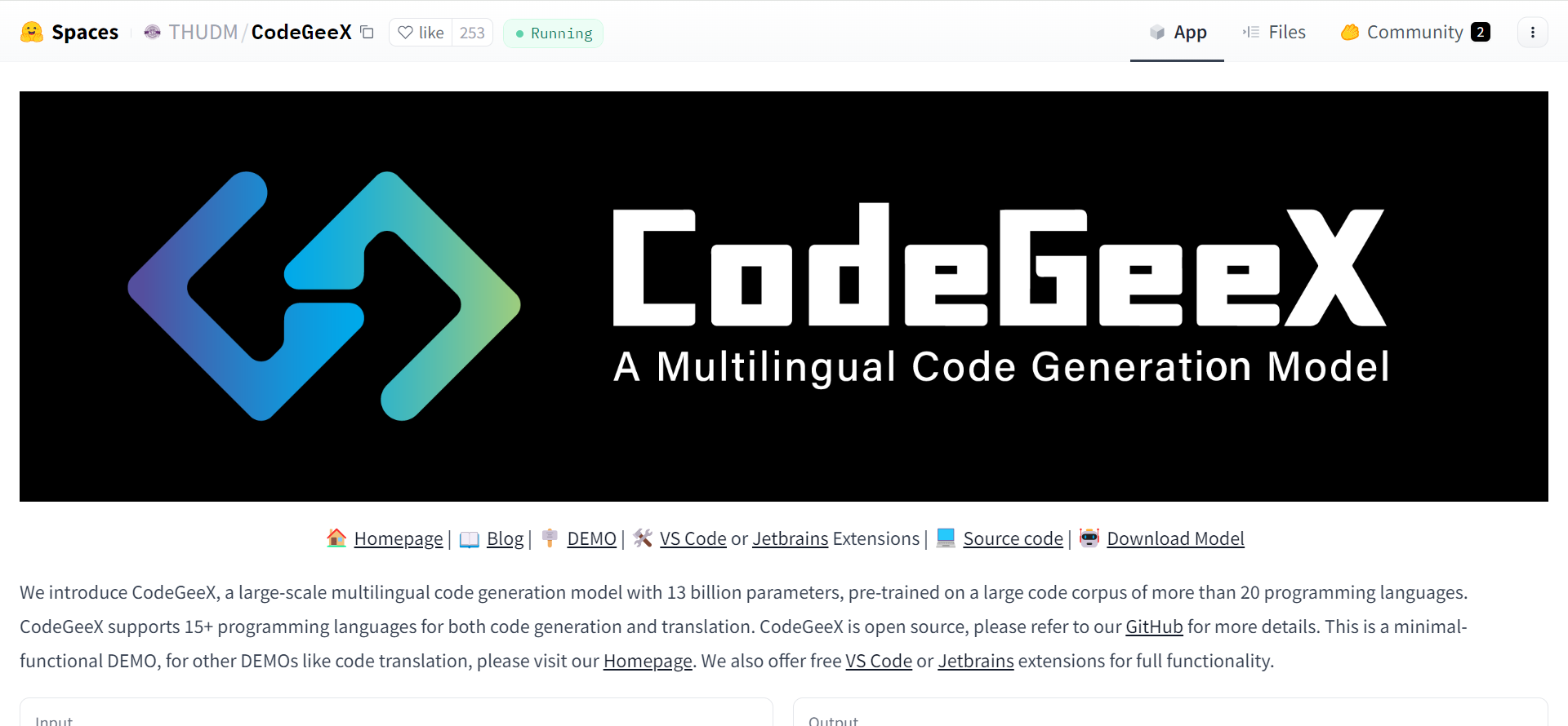 CodeGeeX