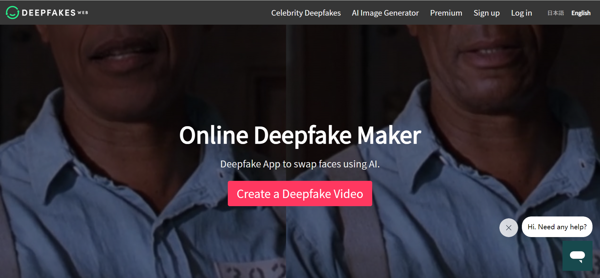 Deepfakes Web