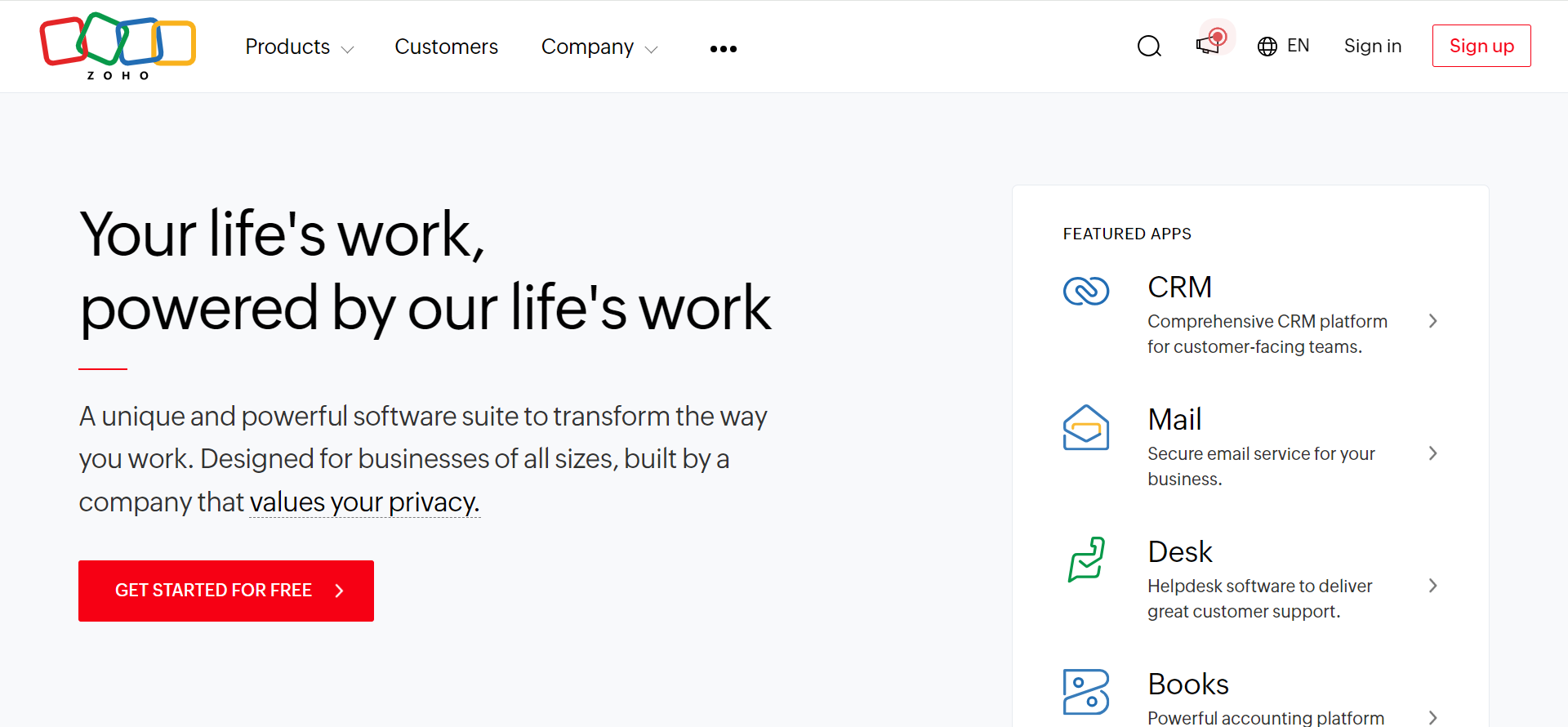Zoho Creator