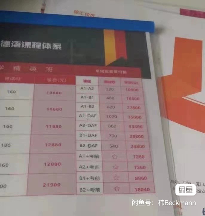 欧风小语种课程转让