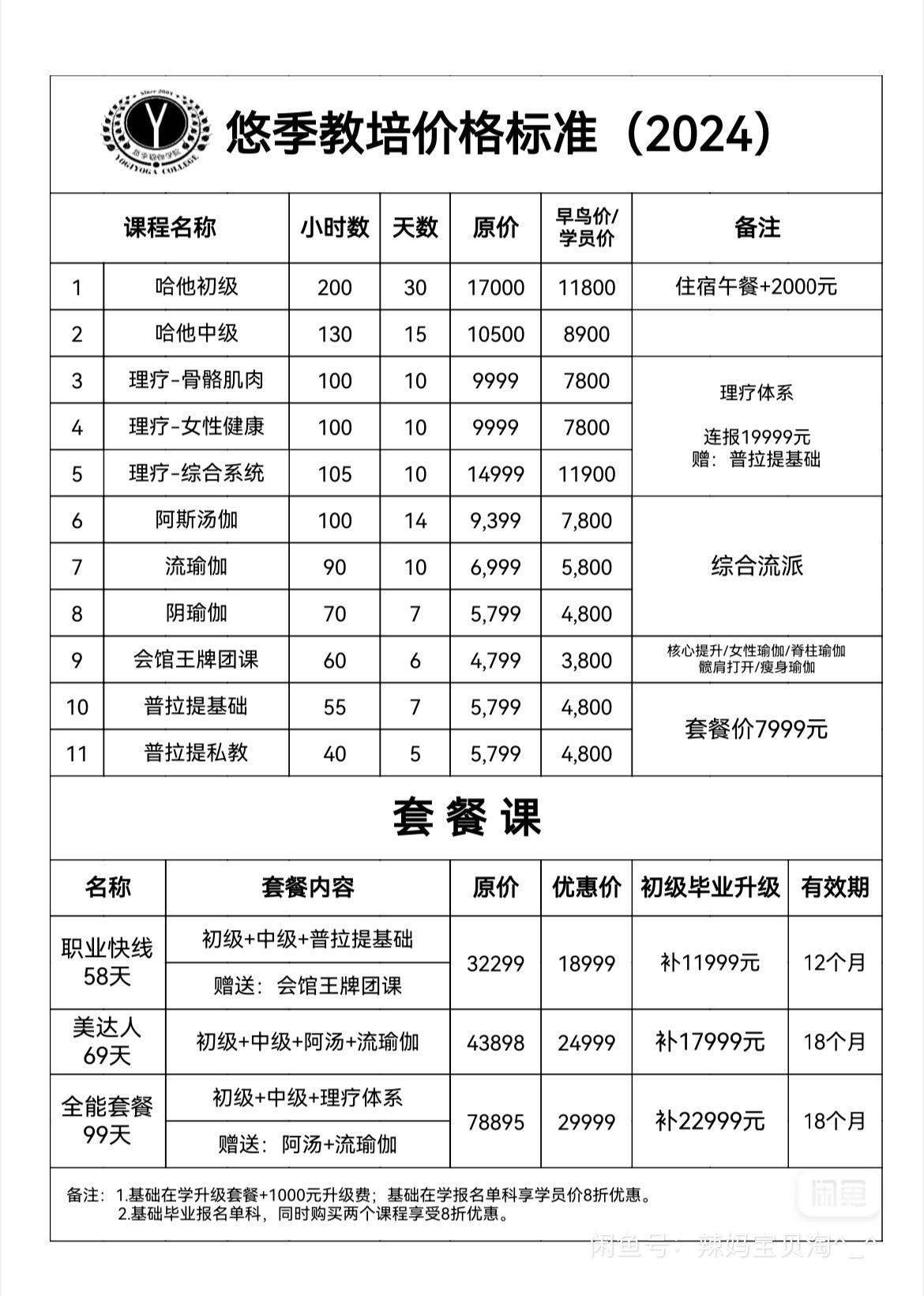 悠季阴瑜伽课程转让
